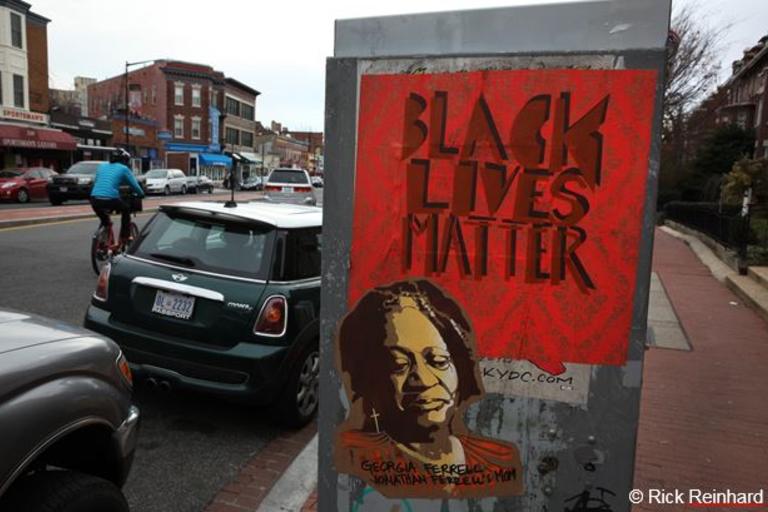 Learn more about Building Anti-Racist White (history) Educators BLM poster