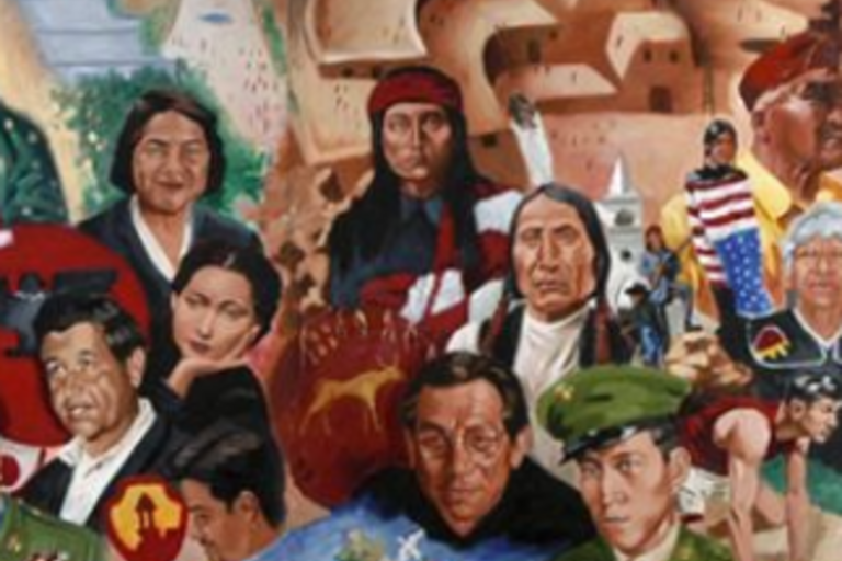 Mural of Many People